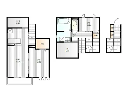 BELLE LEAD PATRIA(2SLDK/2階)の間取り写真