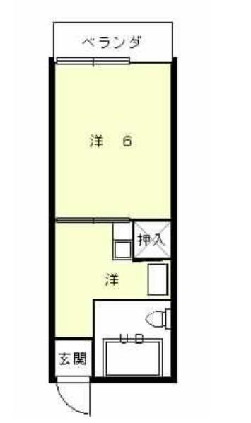 アートヒルズ(ワンルーム/1階)の間取り写真