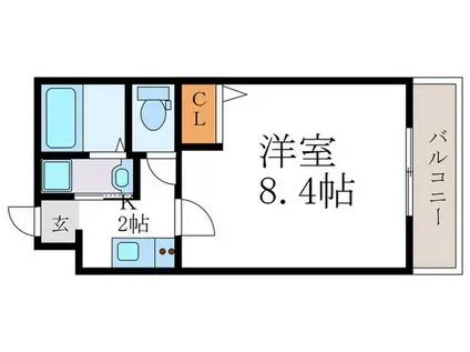 RILASSA APM(1K/4階)の間取り写真