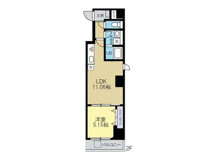 MAISON M K MAISON M K(1LDK/10階)の間取り写真