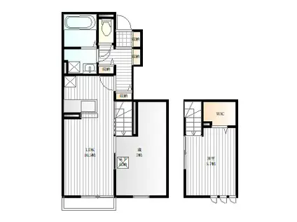 BELLE LEAD PATRIA(1SLDK/1階)の間取り写真