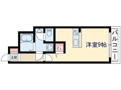 アドバンス新大阪5(ワンルーム/4階)の間取り写真