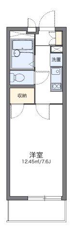 レオパレスアネックス(1K/3階)の間取り写真