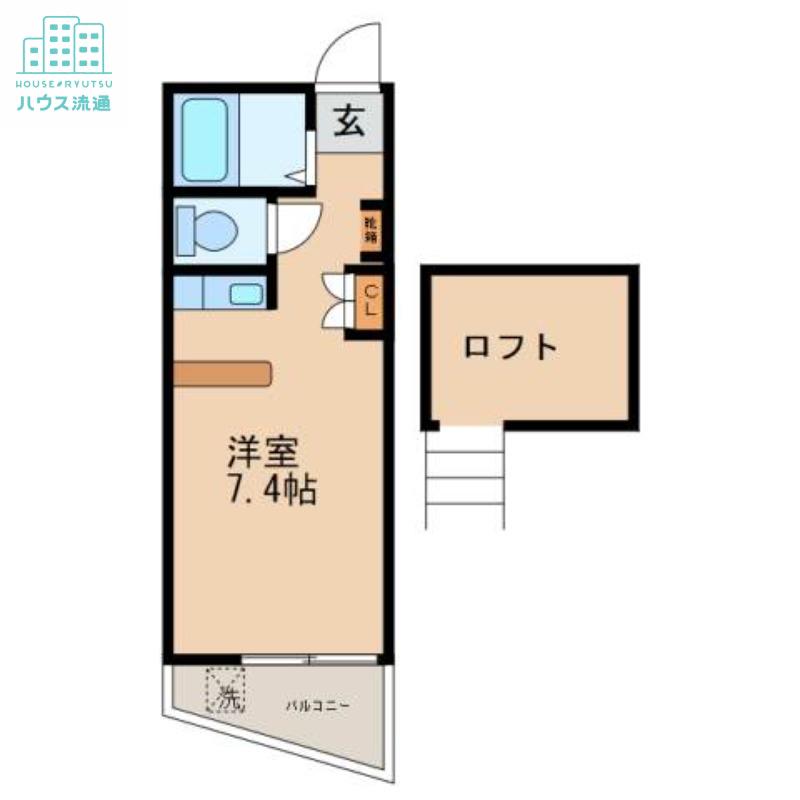 Y&Tビル(ワンルーム/4階)の間取り写真