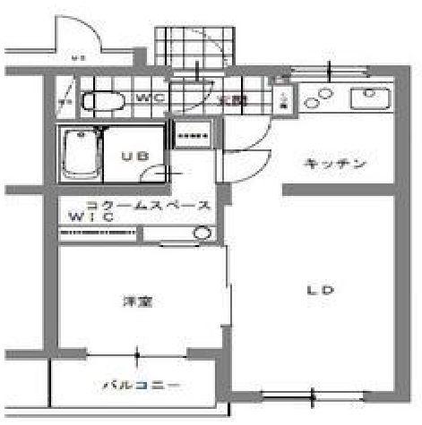 VILLA COCOON 上島(1LDK/2階)の間取り写真