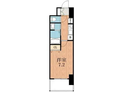 アービングNEO岸里(1K/7階)の間取り写真