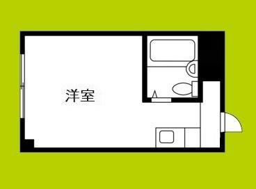 セレブコート萩之茶屋(ワンルーム/3階)の間取り写真