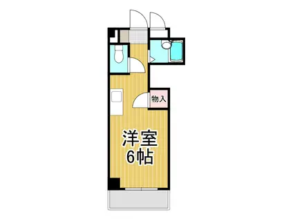 メゾネット栄根(ワンルーム/3階)の間取り写真