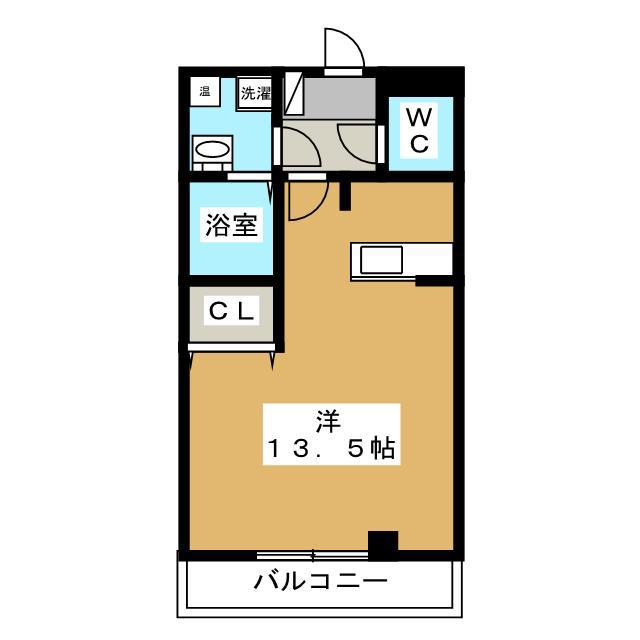 VILLE EST(ワンルーム/3階)の間取り写真