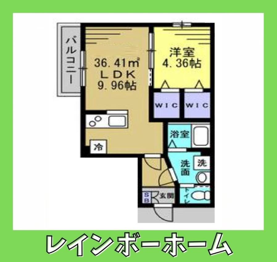 TKP北小金I(1LDK/3階)の間取り写真