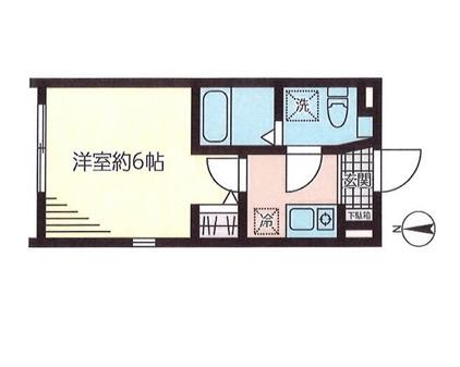 BE GRAND菊川(1K/3階)の間取り写真