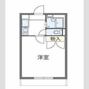 EAハイツ多摩センター(1K/1階)の間取り写真