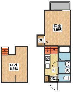 MODERN PALAZZO 諫早SUNNY HILL(1SK/1階)の間取り写真