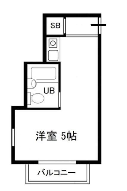 コート桜上水(1K/3階)の間取り写真