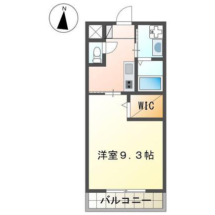 JR山陽本線 東福山駅 徒歩14分 2階建 築7年(1K/1階)の間取り写真