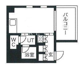フォレシティ神田多町(ワンルーム/8階)の間取り写真