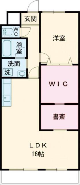 ディルーエ(1SLDK/4階)の間取り写真