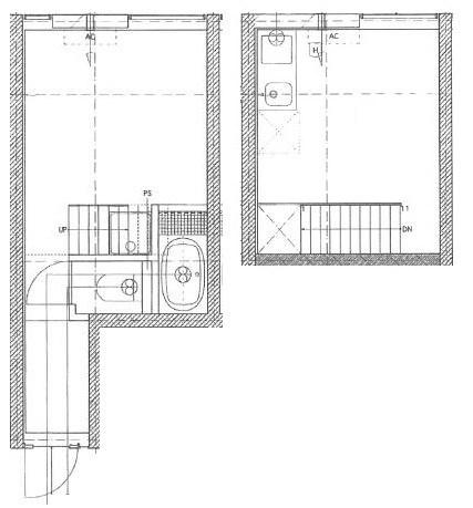 CASA COMPLESSO(1DK/1階)の間取り写真