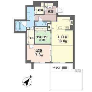 ドッゴミーム(2LDK/1階)の間取り写真