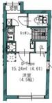 GREW KOENJI RESIDENCE(1K/3階)の間取り写真