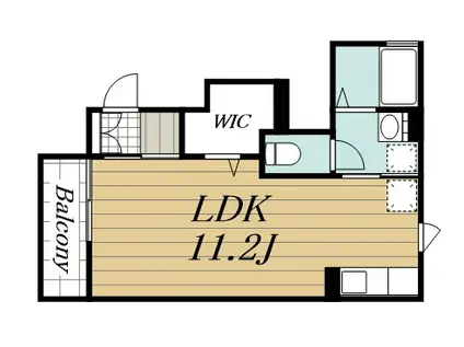 CASA瀬又(ワンルーム/1階)の間取り写真
