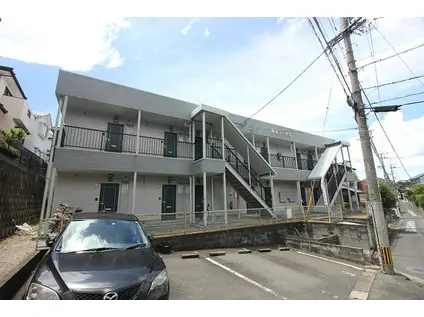 原田コーポII(10K/2階)の外観写真