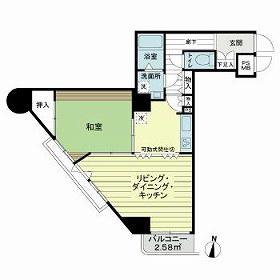 日神パレス吉野町(1LDK/3階)の間取り写真