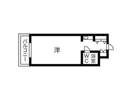 プリ・メゾン東加古川駅前(ワンルーム/2階)の間取り写真