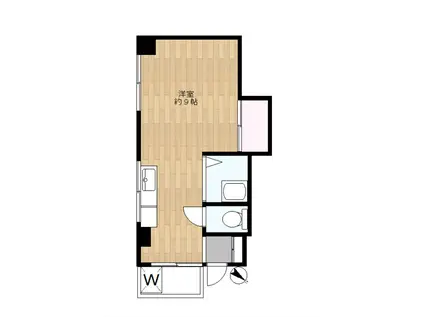 大和マンション(ワンルーム/2階)の間取り写真