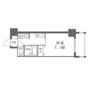 GP栄本町通(1K/3階)の間取り写真