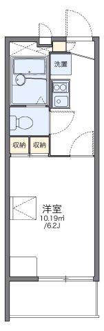 レオパレス九番街(1K/2階)の間取り写真