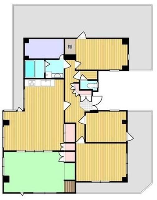 JLBグランエクリュ市川妙典(4SLDK/4階)の間取り写真