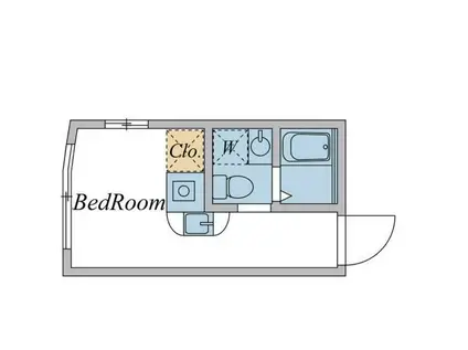 HJ PLACE YOYOGIUEHARA(ワンルーム/2階)の間取り写真