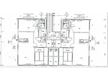 フォウス・ド・ラージュ(2LDK/1階)の間取り写真