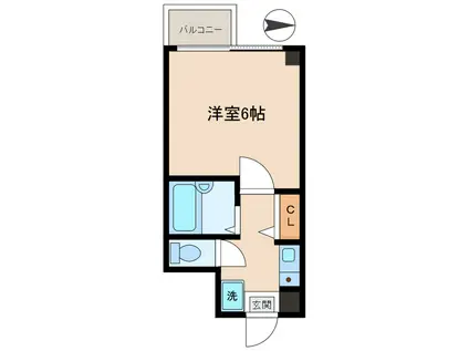 メゾン・ド・レカン(1K/3階)の間取り写真