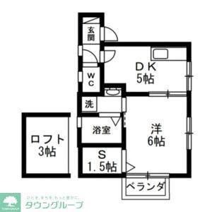 DELIGHT HOOM(1DK/2階)の間取り写真