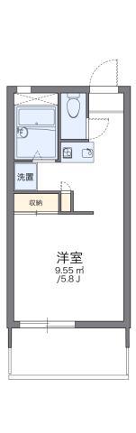 レオパレス住吉四番館(1K/3階)の間取り写真