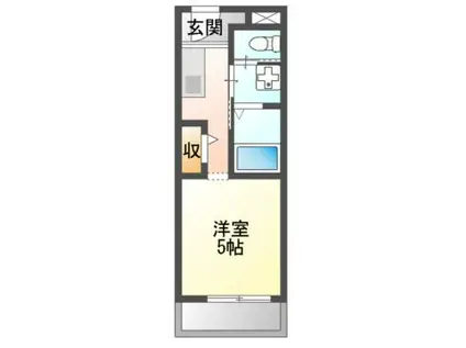 ニューセンチュリー ホームメイト吹田店管理物件(1K/3階)の間取り写真