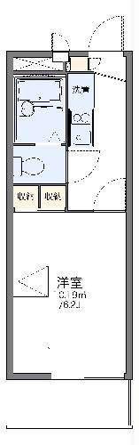 レオパレスソフィア(1K/3階)の間取り写真