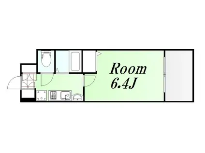 エステムコート梅田・天神橋リバーフロント(1K/5階)の間取り写真