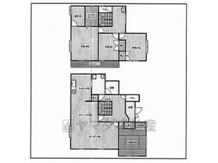 MS ハウス2(4LDK/2階)の間取り写真