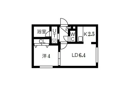 PRECIOUS MISONO(1LDK/2階)の間取り写真