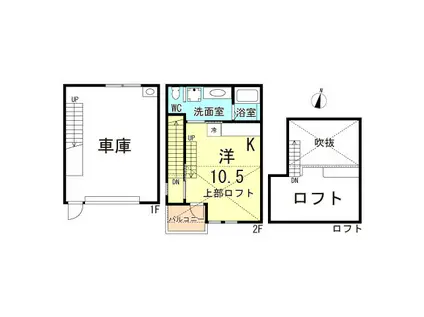 R-STYLE明石公園(ワンルーム/1階)の間取り写真