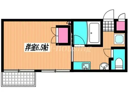 コンフォート(1K/3階)の間取り写真