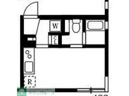 FARE練馬II(ワンルーム/3階)の間取り写真