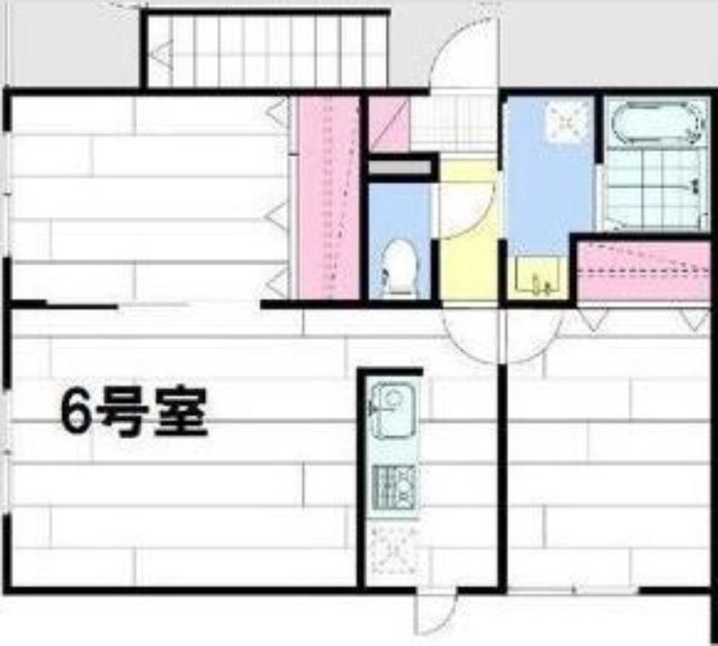 CALM HOUSE(2LDK/1階)の間取り写真