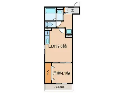 塚口本町1丁目PJ(1LDK/3階)の間取り写真