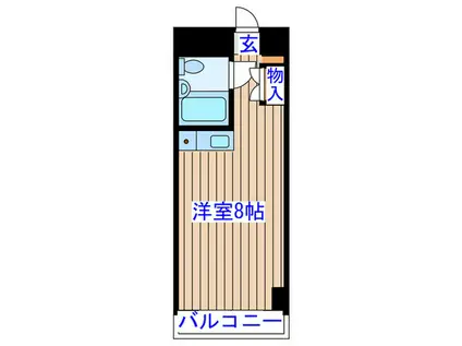 ビジネス・イトウマンション(ワンルーム/4階)の間取り写真