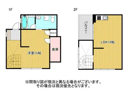 RESIDENCE LE SUCRE(1LDK/1階)の間取り写真