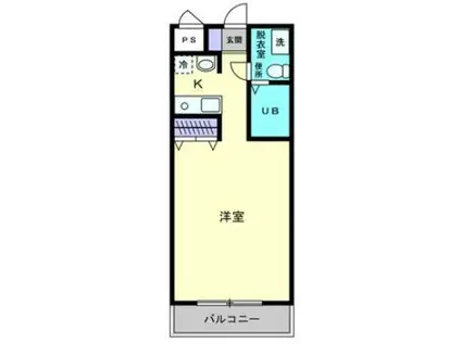 グレイス中野町(1K/3階)の間取り写真